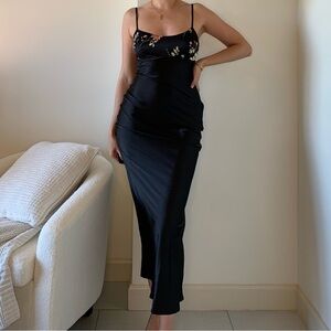 Princess Polly Black Maxi Dress